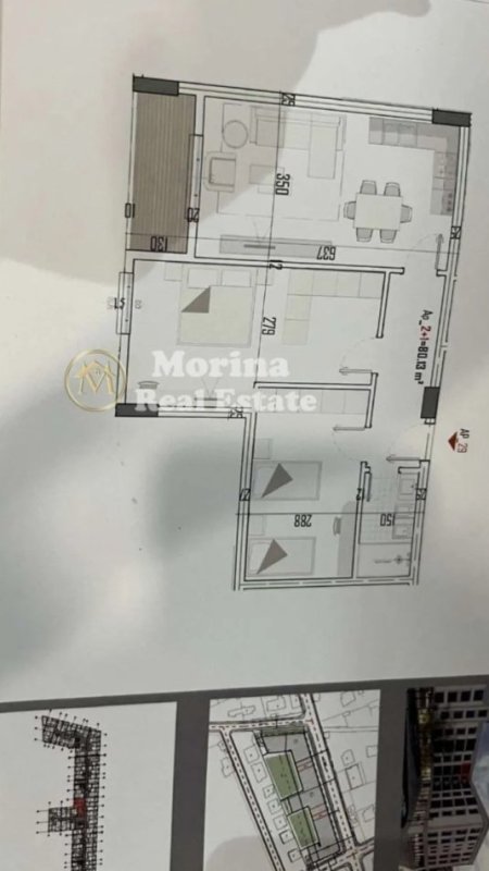 Tirane, shitet apartament 2+1 Kati 4, 94 m² 76.000 € (Laknas)