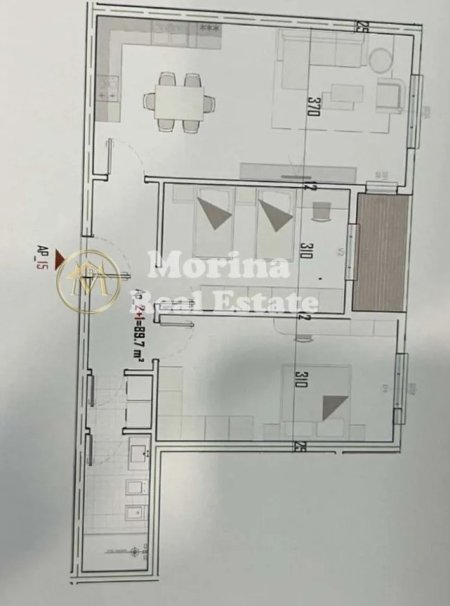 Tirane, shitet apartament 2+1 Kati 2, 105 m² 84.400 € (Laknas)