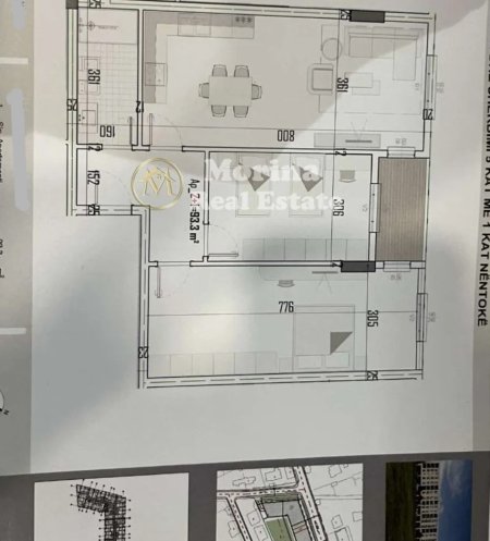 Tirane, shitet apartament 2+1 Kati 2, 110 m² 88.704 € (Laknas)