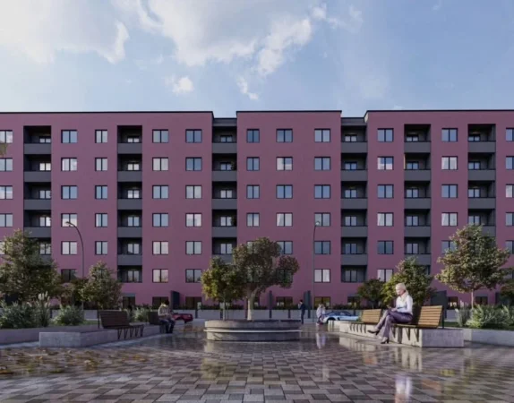 Tirane, shitet apartament 2+1+Ballkon Kati 6, 84 m² 92.730 € (shkolla lidhja prizrenit)