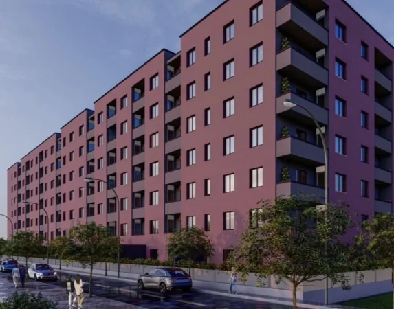 Tirane, shitet apartament 2+1+Ballkon Kati 6, 84 m² 92.730 € (shkolla lidhja prizrenit)