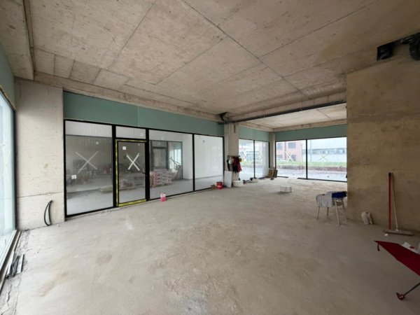 Tirane, jepet me qera ambjent biznesi Kati 0, 103 m² (Univers City.)