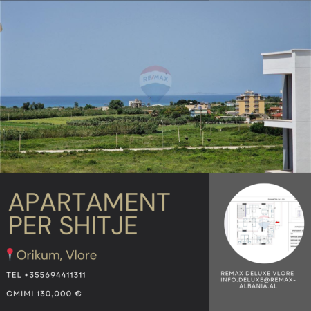 Radhime - Orikum, shitet apartament 2+1 , 103 m² 130.000 € (Orikum, Vlore)