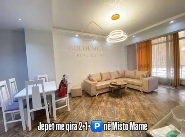 Tirane, jepet me qera apartament 2+1 Kati 2, 85 m² 550 € 