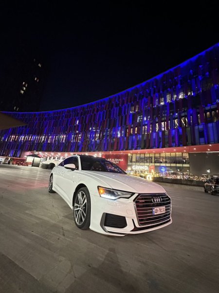 Tirane, shitet makine Audi A6 S-Line 2019 , 3.0 Tfsi Benzin, e bardhë automatik 230.000 km 23.000 €