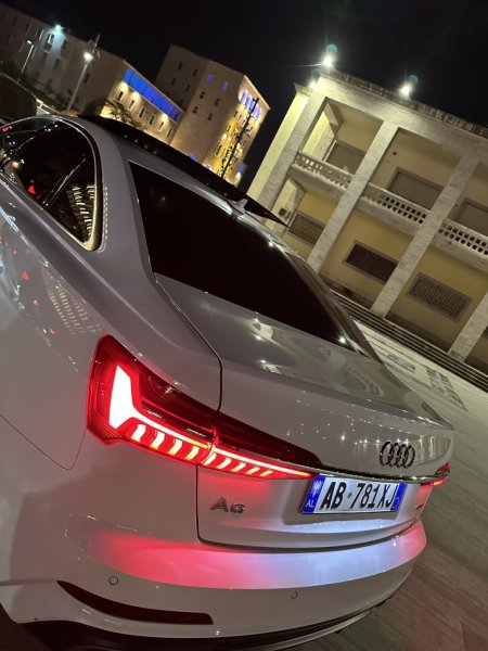 Tirane, shitet makine Audi A6 S-Line 2019 , 3.0 Tfsi Benzin, e bardhë automatik 230.000 km 23.000 €