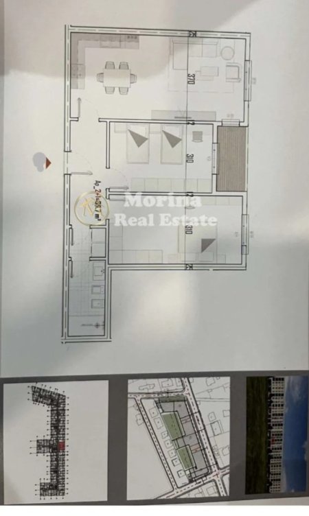 Tirane, shitet apartament 2+1 Kati 1, 105 m² 84.400 € (Laknas)