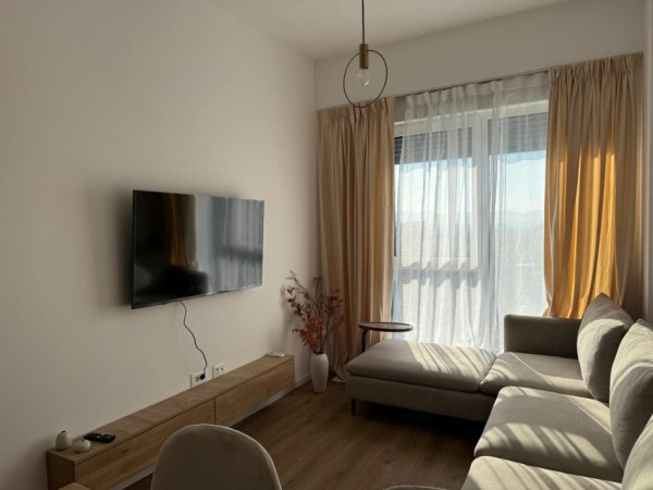 Tirane, jepet me qera apartament 1+1 Kati 3, 55 m² 450 € (Oxa Residence, Fresku)