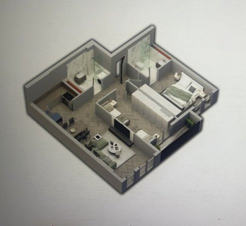 Tirane, shitet apartament 2+1+Ballkon Kati 2, 94 m² 99.000 € (Univers City 2+1+2 Per Shitje Okazion )