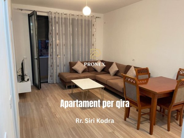 Tirane, jepet me qera apartament 1+1 Kati 2, 60 m² 600 € (Rruga Siri Kodra)