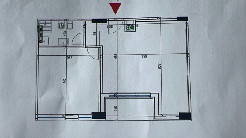 Tirane, shitet apartament 1+1 Kati 1, 79 m² 145.595 € (Rruga Jordan Misja)