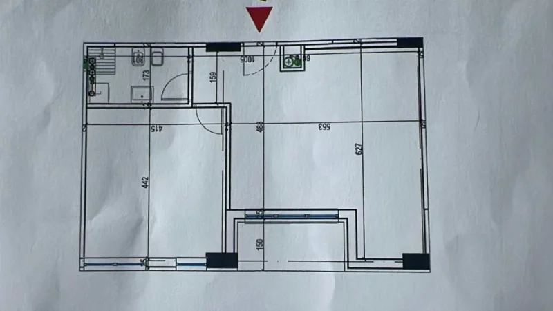 Tirane, shitet apartament 1+1 Kati 1, 79 m² 145.595 € (Rruga Jordan Misja)