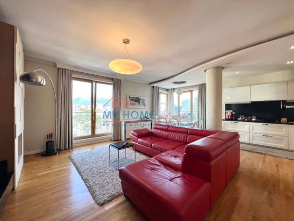Tirane, jepet me qera apartament 2+1+Ballkon Kati 7, 123 m² 1.660 € (Rruga Pjeter Bogdani)