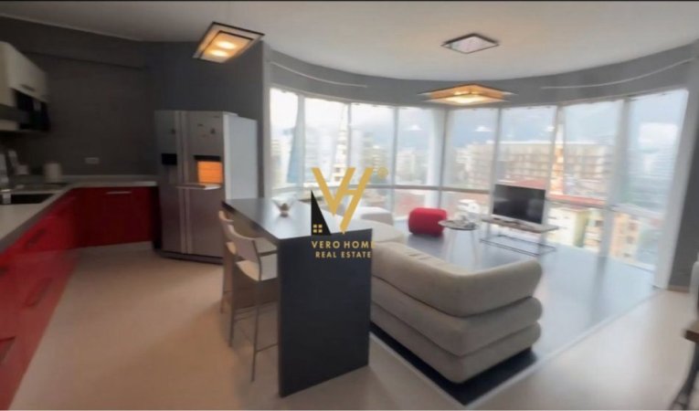 Tirane, jepet me qera apartament 2+1+Ballkon Kati 7, 120 m² 800 € (KIKA 1)