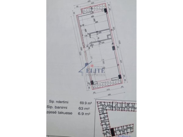Tirane, shitet apartament 1+1+Ballkon Kati 2, 70 m² 167.000 € (Kristal Center)