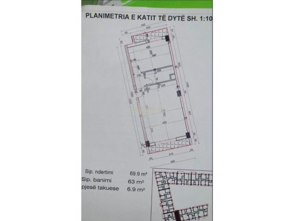 Tirane, shes 1+1 Kati 2, 62 m² 162.000 € 