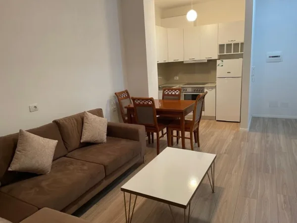 Tirane, jepet me qera apartament 1+1 Kati 2, 600 € (siri kodra)