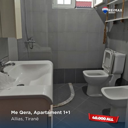 Tirane, jepet me qera Vile 1+1 Kati 2, 400 € (Allias, Tiranë)