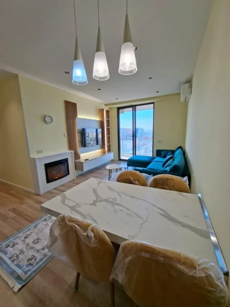 Tirane, jepet me qera apartament 2+1+Aneks+Ballkon Kati 6, 100 m² 1.500 € (Golden Tower Residence)