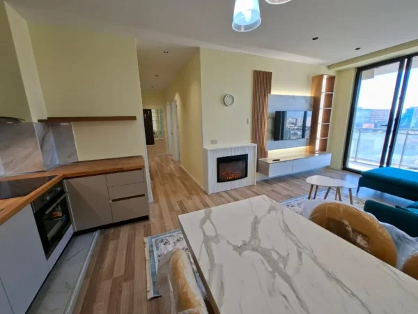 Tirane, jepet me qera apartament 2+1+Aneks+Ballkon Kati 6, 100 m² 1.500 € (Golden Tower Residence)