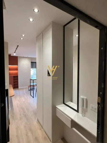 Tirane, jepet me qera apartament 1+1+Ballkon Kati 6, 55 m² 650 € (RRUGA KARL GEGA, STACIONI I TRENIT)