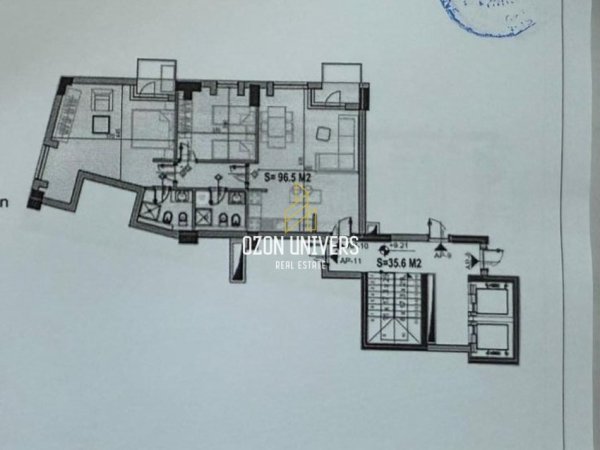 Tirane, shitet apartament 2+1+Ballkon Kati 2, 115 m² 401.800 € (Stadiumi Air Albania)