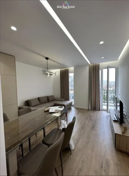 Tirane, jepet me qera apartament 1+1+Ballkon Kati 4, 64 m² (Fusha E Aviacionit)