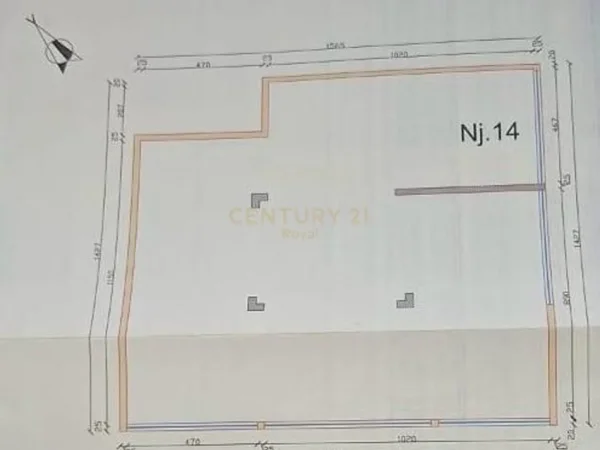 Tirane, jepet me qera ambjent biznesi Kati 0, 1.332 m² 8.500 € (Laprake)