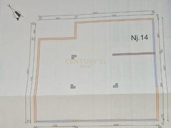 Tirane, jepet me qera ambjent biznesi Kati 0, 1.332 m² 8.500 € (Laprake)