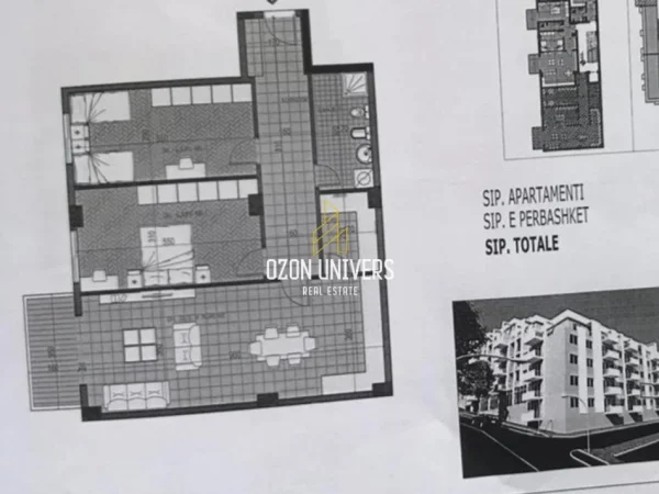 Tirane, shitet 2+1+Ballkon Kati 2, 118 m² 129.910 € (Fresk)