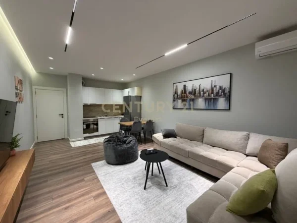 Tirane, jepet me qera apartament 1+1 Kati 5, 75 m² 550 € (Rruga Mikel Maruli)