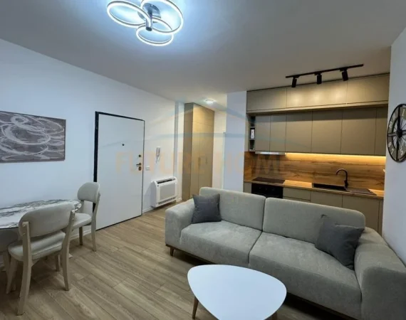 Tirane, jepet me qera apartament 1+1+Ballkon Kati 5, 56 m² 600 € (Jordan Misja)