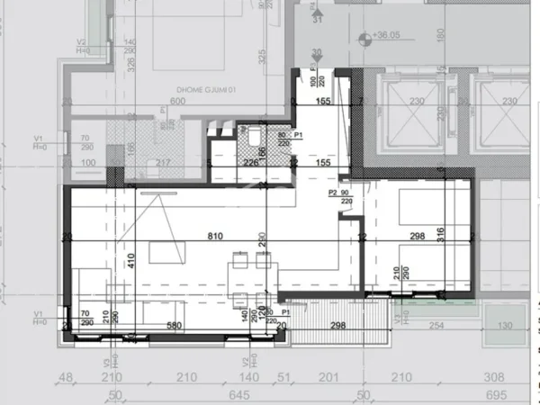 Tirane, shitet apartament 1+1+Ballkon Kati 9, 82 m² 330.000 € (PRANË SHESHIT “WILLSON”)