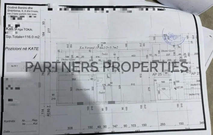 Shitet, Apartament 3+1+2, Prane Vila Gold!