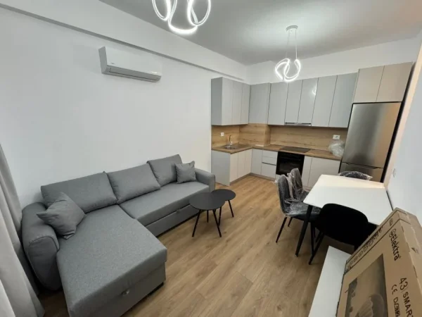 Tirane, jepet me qera apartament 1+1 Kati 2, 
