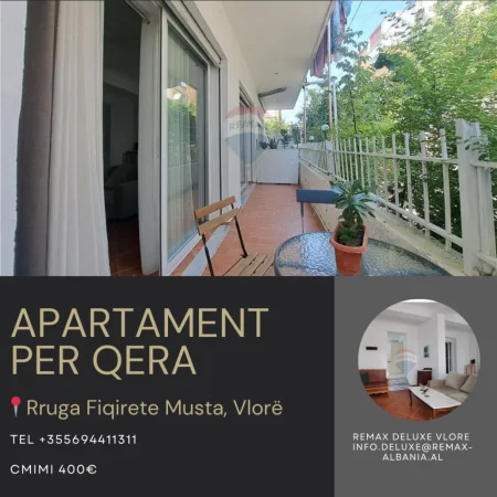 Vlore, jepet me qera apartament 3+1 , 113 m² 400 €