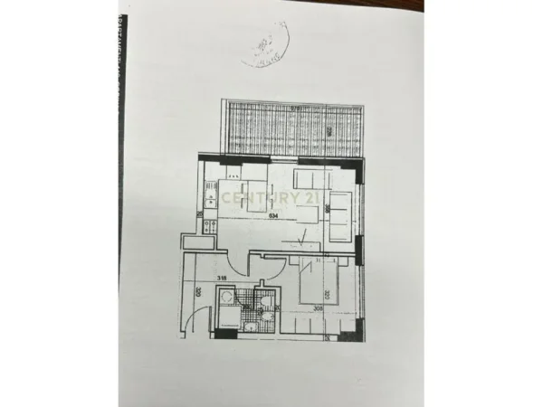 Tirane, shitet apartament 1+1 Kati 5, 78 m² 91.000 € 