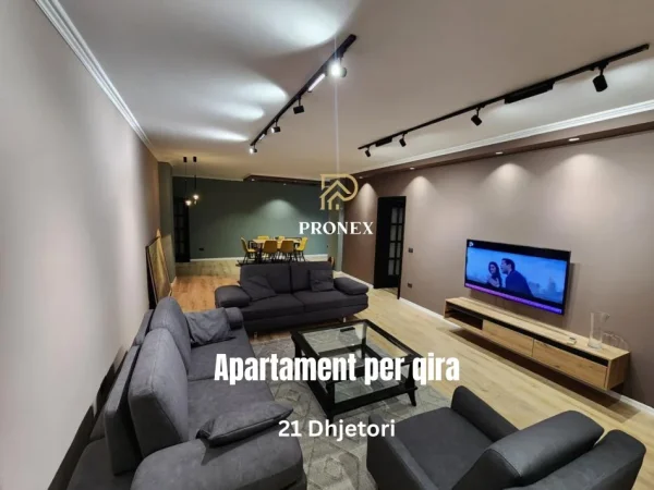 Tirane, jepet me qera apartament 3+1+Ballkon Kati 4, 156 m² 1.200 € (Rruga e Kavajes)