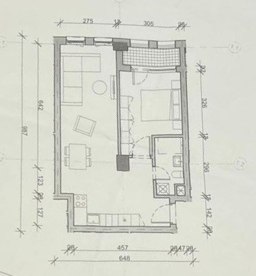 Tirane, shitet apartament 1+1+BLK Kati 0, 70 m² 115.000 Euro (21 Dhjetori)