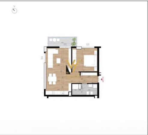 Tirane, shitet apartament 1+1 Kati 3, 80 m² 100.000 Euro (ISH FUSHA E AVIACIONIT)