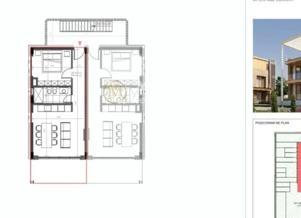 Vlore, shitet Vile 2+1 Kati 1, 170 m² 500.000 € (Dhermi)