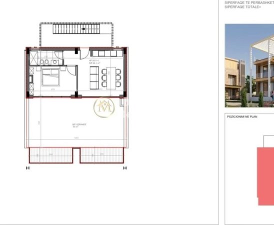 Vlore, shitet Vile 1+1 Kati 0, 75 m² 300.000 € (Dhermi)