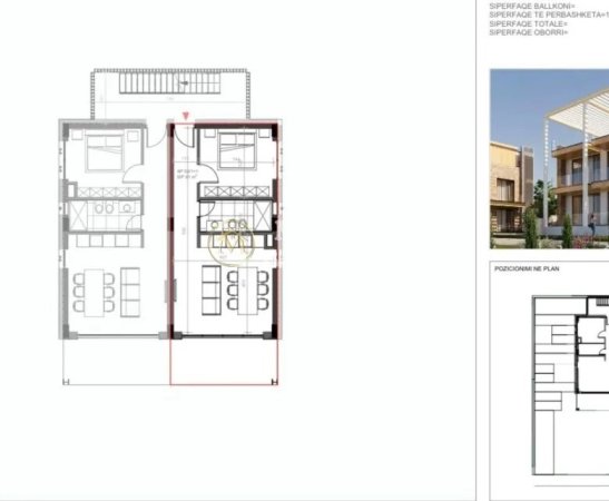 Vlore, shitet Vile 1+1 Kati 1, 175 m² 550.000 € (Dhermi)