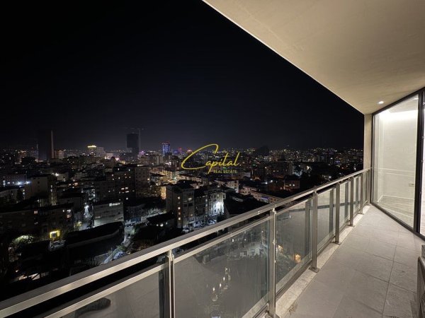 Tirane, jepet me qera apartament 2+1 Kati 12, 104 m² 1.100 € (GOLDEN TOWER REZIDENCE)