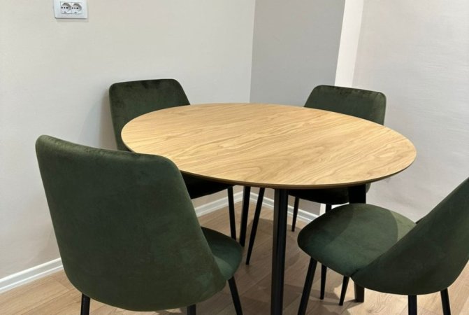 Tirane, jepet me qera apartament 1+1 Kati 3, 65 m² 500 € (Rruga Hamdi Pepa)