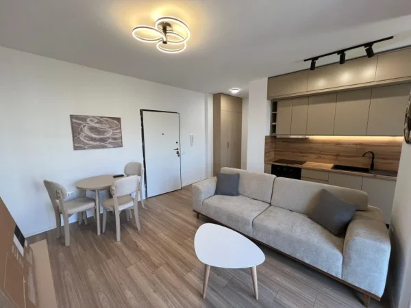 Tirane, jepet me qera apartament 1+1 Kati 5, 57 m² 600 € (Rruga Jordan Misja)
