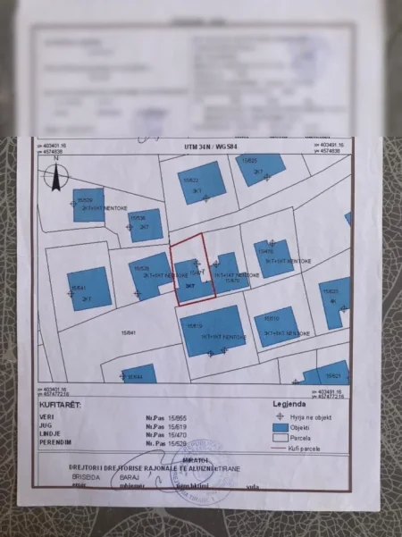 Shitet godinë rezidenciale 4-katëshe në një nga zonat më të kërkuara të Tiranës, Vilat Gjermane – Depo e Ujit