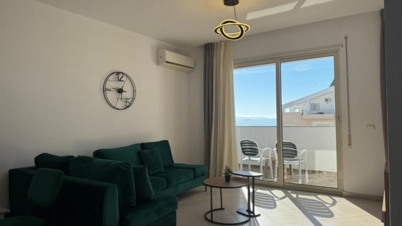Durres, jepet me qera apartament 1+1 Kati 8, 70 m² 500 € (PLAZH VILA KORAL)