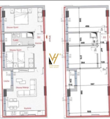 Tirane, shitet apartament 2+1+Ballkon Kati 9, 90 m² 235.000 € (JORDAN MISJA)