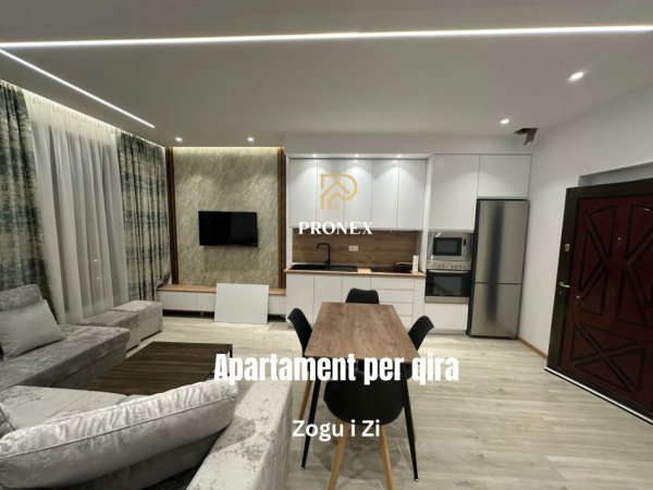 Tirane, jepet me qera apartament 1+1 Kati 7, 65 m² 600 € (Zogu i Zi)